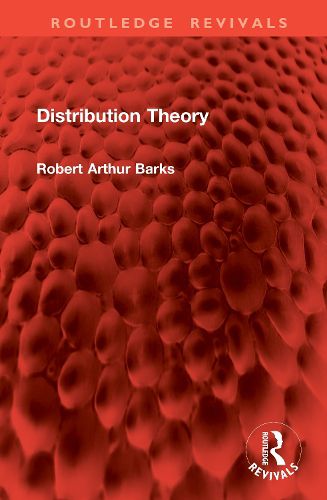Cover image for Distribution Theory