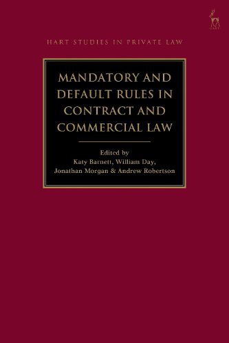 Cover image for Mandatory and Default Rules in Contract and Commercial Law