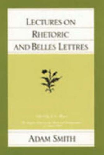 Cover image for Lectures on Rhetoric & Belles Lettres