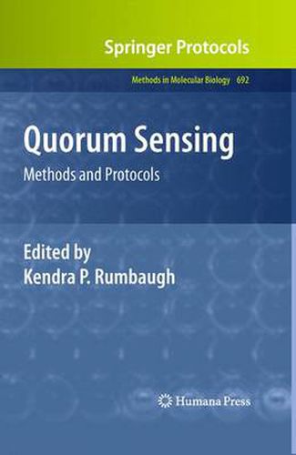 Cover image for Quorum Sensing: Methods and Protocols