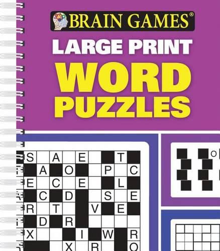 Brain Games - Large Print Word Puzzles