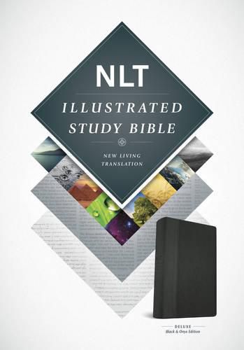 NLT Illustrated Study Bible Tutone Black/Onyx