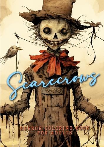 Cover image for Scarecrows Horro Coloring Book for Adults