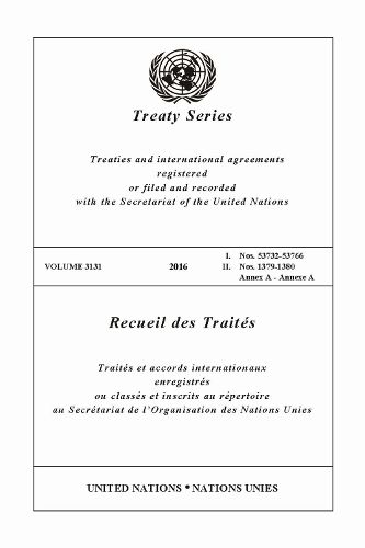 Treaty Series 3131 (English/French Edition)