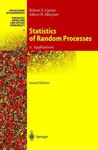 Cover image for Statistics of Random Processes II: Applications