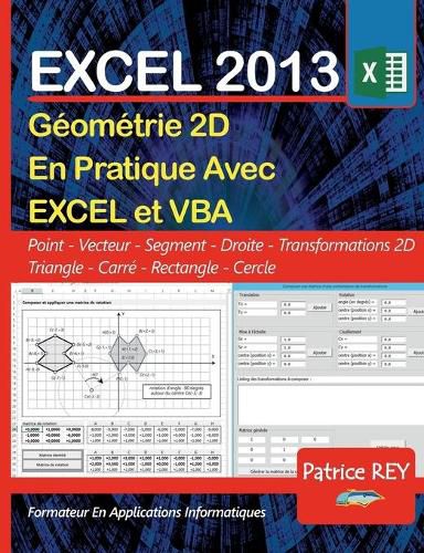 Cover image for Geometrie 2D avec EXCEL 2013 et VBA: avec le tableur EXCEL