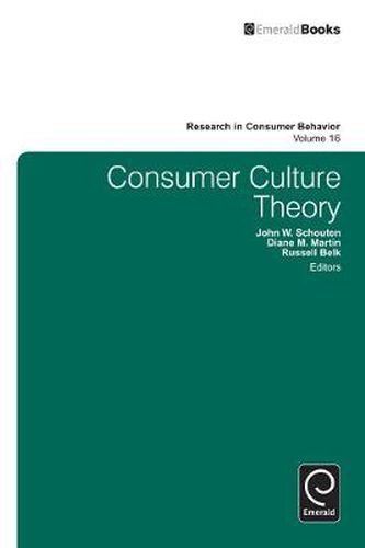 Cover image for Consumer Culture Theory