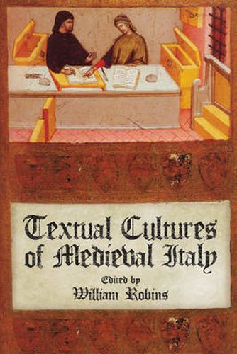 Cover image for Textual Cultures of Medieval Italy