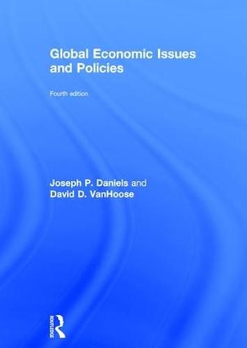 Cover image for Global Economic Issues and Policies