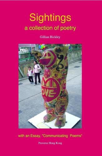 Cover image for Sightings: A Collection of Poetry with an Essay, 'Communicating Poems