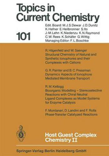 Host Guest Complex Chemistry II