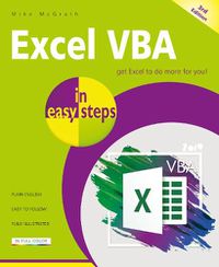 Cover image for Excel VBA in easy steps: Covers Visual Studio Community 2017