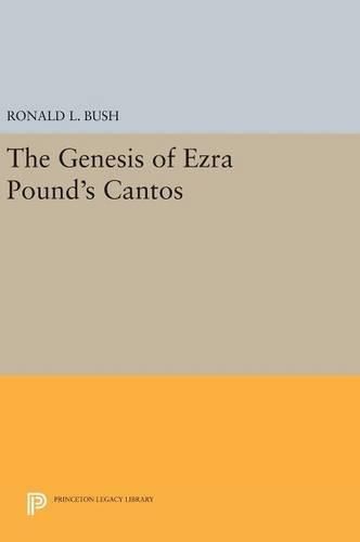 Cover image for The Genesis of Ezra Pound's CANTOS