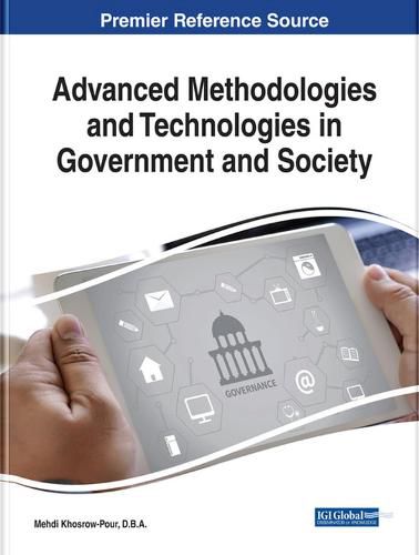 Cover image for Advanced Methodologies and Technologies in Government and Society