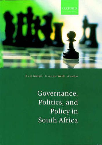 Cover image for Governance, Politics and Policy in South Africa