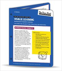 Cover image for The On-Your-Feet Guide to Visible Learning: Assessment-Capable Learners