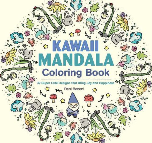 Kawaii Mandala Coloring Book