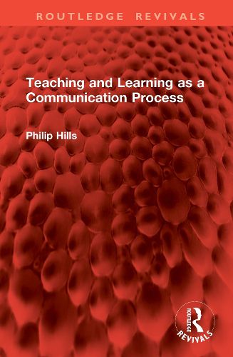 Cover image for Teaching and Learning as a Communication Process