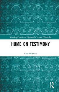 Cover image for Hume on Testimony