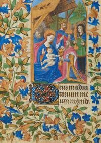 Cover image for Carnet Blanc, Heures Jeanne de France, Enfant Jesus