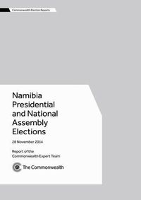 Cover image for Namibia Presidential and National Assembly Elections, 28 November 2014