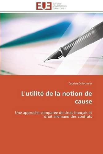 Cover image for L'Utilit  de la Notion de Cause