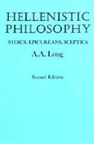 Cover image for Hellenistic Philosophy