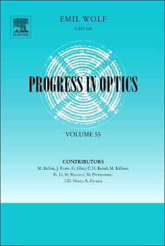 Cover image for Progress in Optics