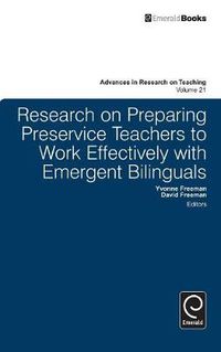 Cover image for Research on Preparing Preservice Teachers to Work Effectively with Emergent Bilinguals