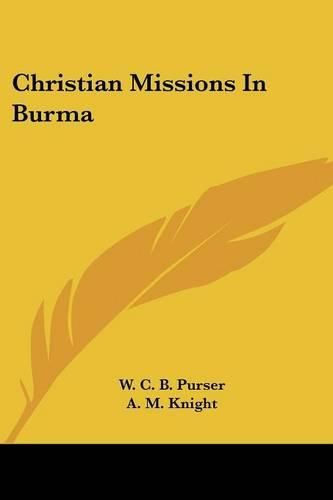 Christian Missions in Burma