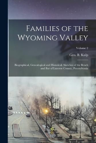 Cover image for Families of the Wyoming Valley