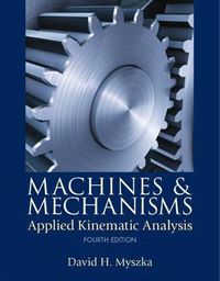 Cover image for Machines & Mechanisms: Applied Kinematic Analysis