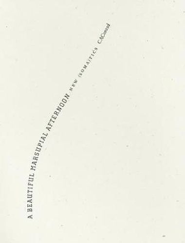 Cover image for A Beautiful Marsupial Afternoon: New (Soma)tics