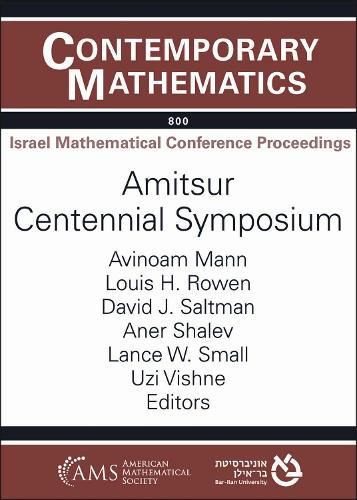 Cover image for Amitsur Centennial Symposium