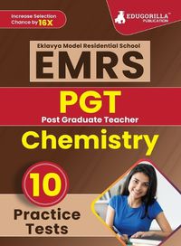 Cover image for EMRS PGT Chemistry Exam Book 2023 (English Edition) - Eklavya Model Residential School Post Graduate Teacher - 10 Practice Tests (1500 Solved Questions) with Free Access To Online Tests