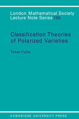 Cover image for Classification Theory of Polarized Varieties