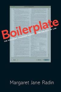 Cover image for Boilerplate: The Fine Print, Vanishing Rights, and the Rule of Law