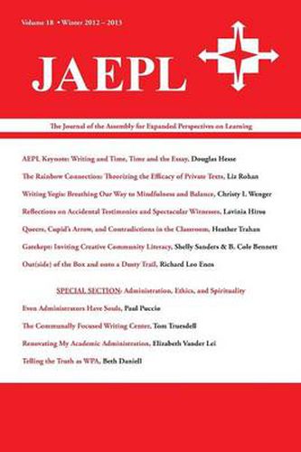 Cover image for Jaepl: The Journal of the Assembly for Expanded Perspectives on Learning Vol 18