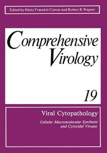 Cover image for Comprehensive Virology: Viral Cytopathology Volume 19