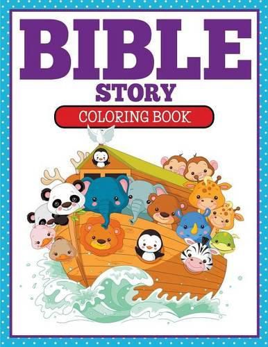 Cover image for Bible Story Coloring Book