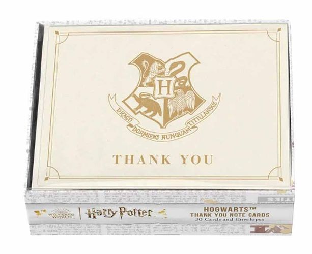 Harry Potter: Hogwarts Thank You Boxed Cards (Set of 30)