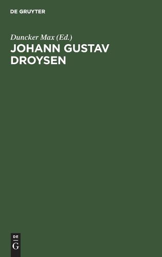 Cover image for Johann Gustav Droysen