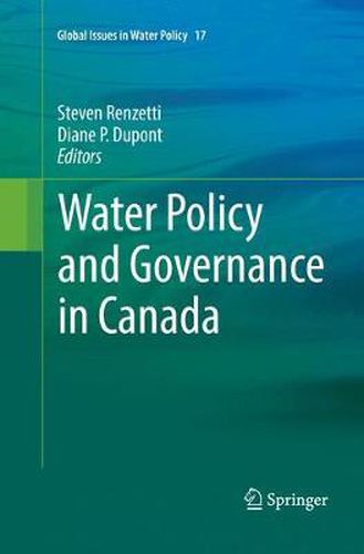 Water Policy and Governance in Canada