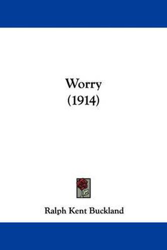 Cover image for Worry (1914)