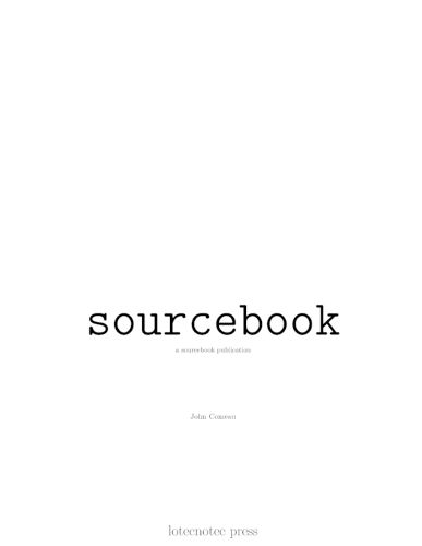 Cover image for sourcebook