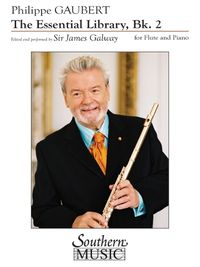 Cover image for Gaubert Essential Library for Flute and Piano-Bk 2