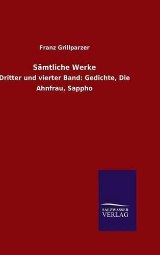 Cover image for Samtliche Werke