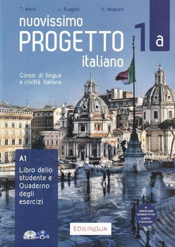 Cover image for Nuovissimo Progetto italiano: Libro dello studente e Quaderno + CD + DVD + codic