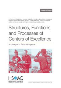 Cover image for Structures, Functions, and Processes of Centers of Excellence