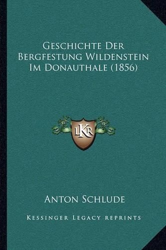 Cover image for Geschichte Der Bergfestung Wildenstein Im Donauthale (1856)